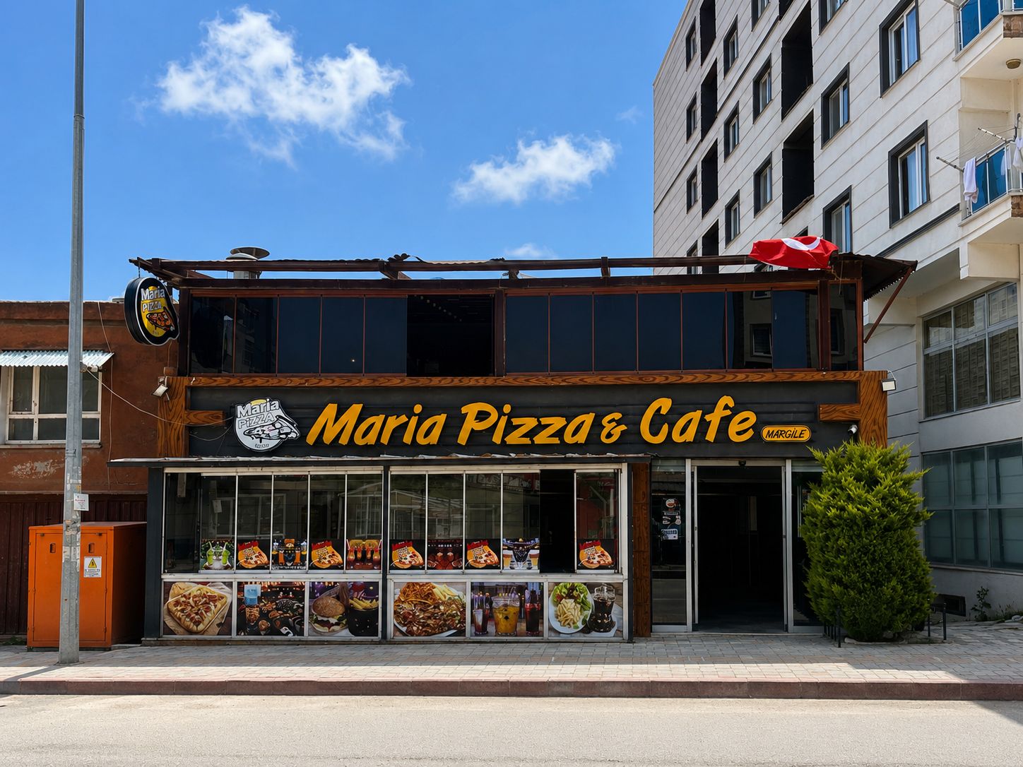 Maria Pizza Çekmece Şubesi - Antakya’nın en lezzetli taş fırın pizzası ve cafe keyfi